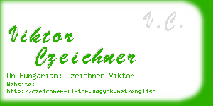 viktor czeichner business card